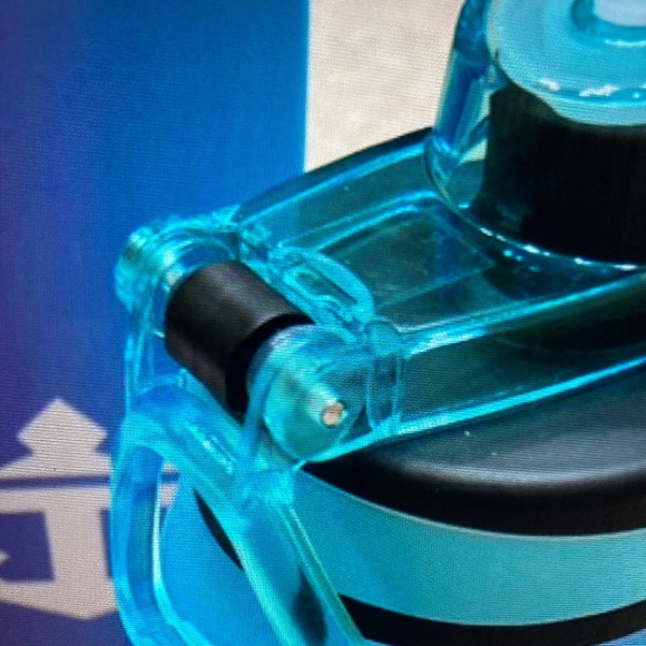 Royal Caribbean Star of the Seas Swag Color Scheme Aqua to Purple Water Bottle - Picture 2 of 4